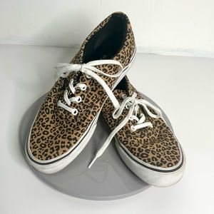 VANS Leopard Print Women’s Old School Shoes